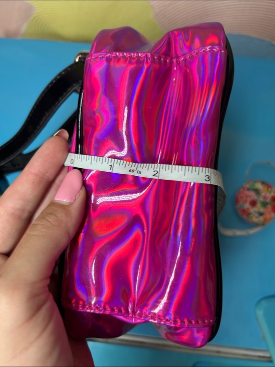 Club Exx Dollskill Holographic Rainbow Mini Backpack